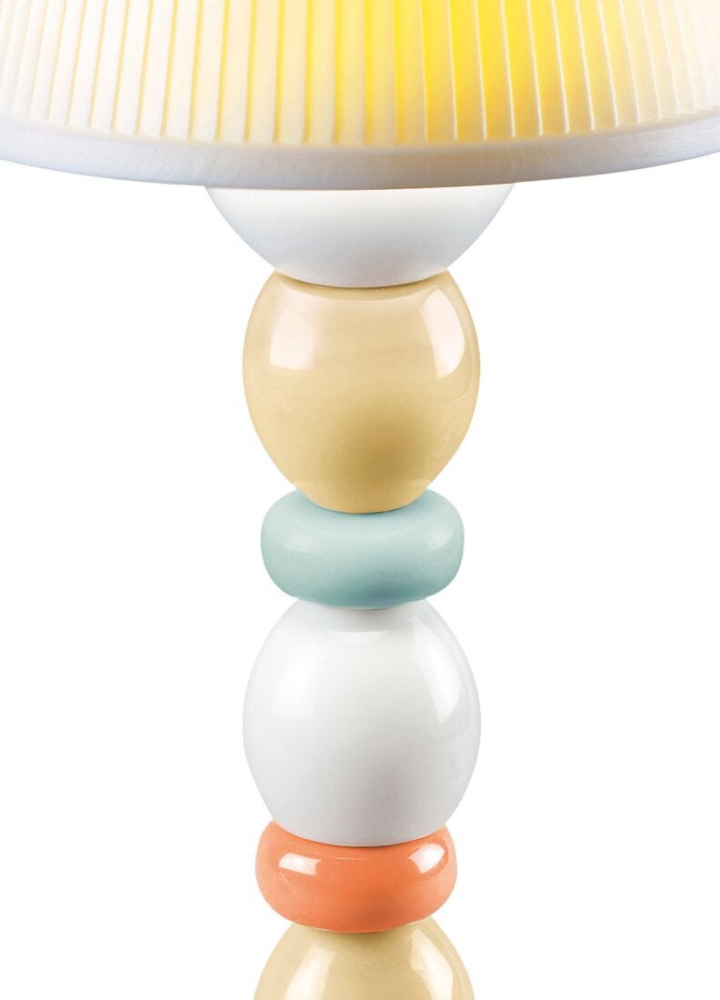 Palm Firefly Table Lamp. Pale Blue in Lladró