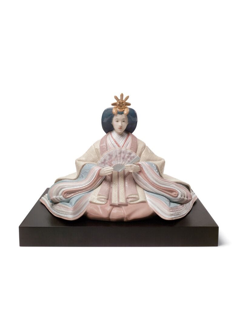 Hina Dolls Empress Figurine in Lladró