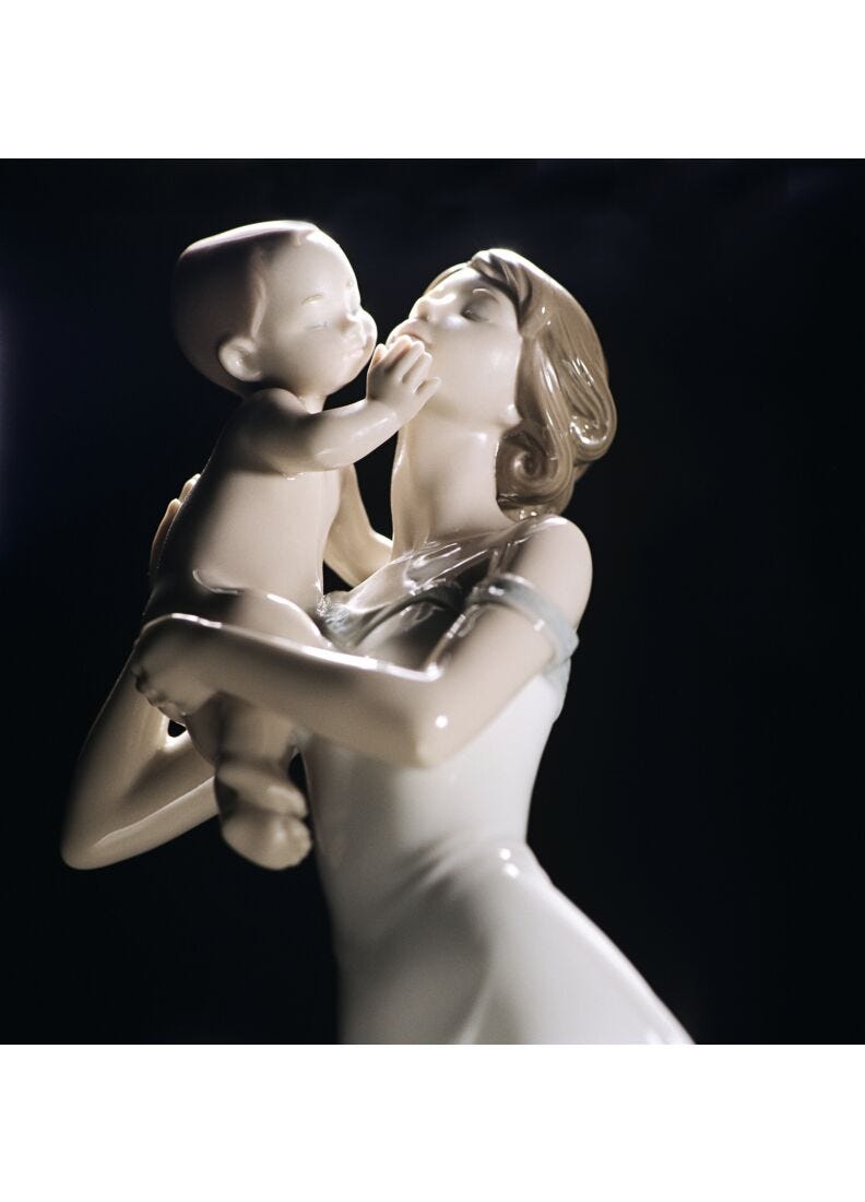Unconditional Love Mother Figurine in Lladró