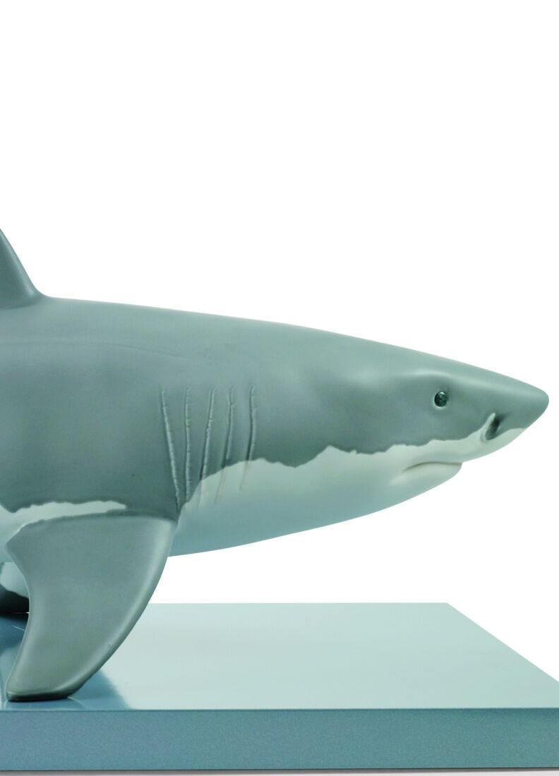 White Shark Figurine in Lladró