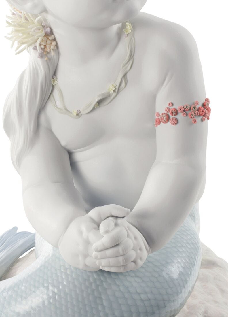Figurina Sirena Principessa delle acque Edizione limitata in Lladró