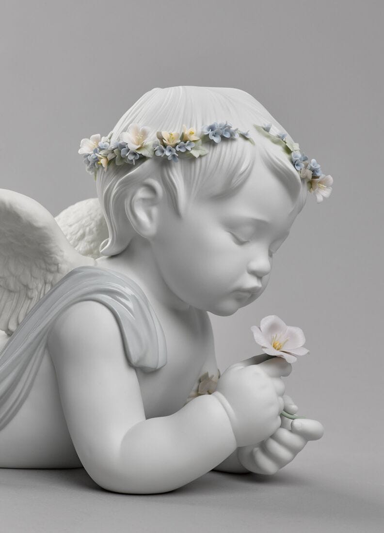 Figurina Mio amato angelo in Lladró