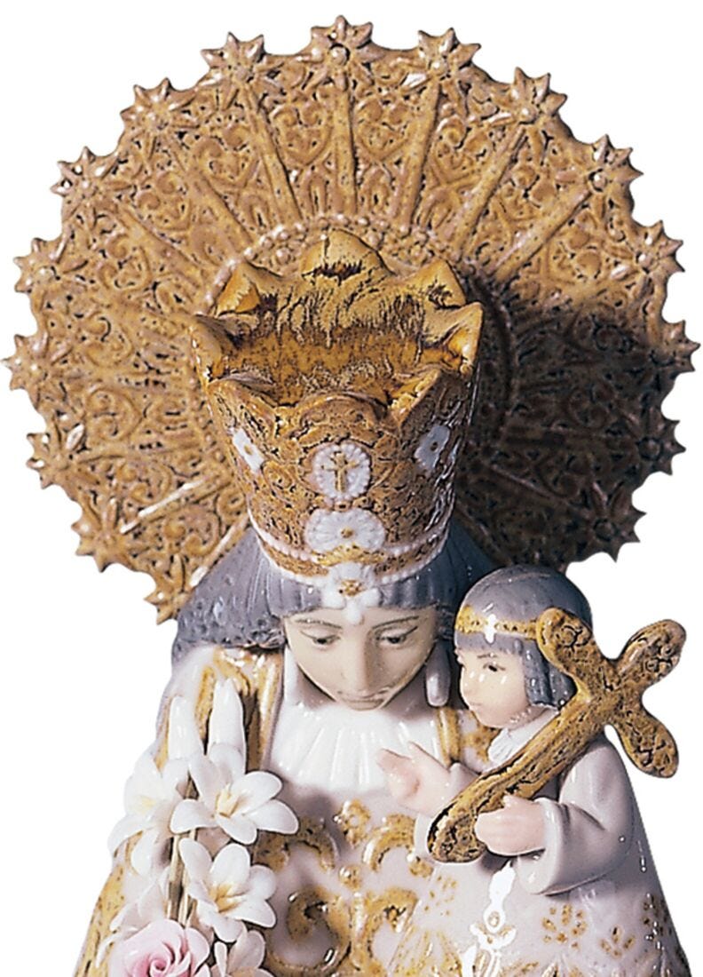 Our Lady of The Forsaken Figurine. Numbered Edition in Lladró