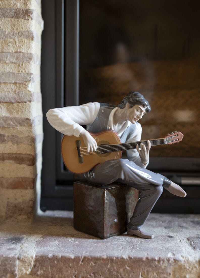 Figurina Uomo Sentimento flamenco in Lladró