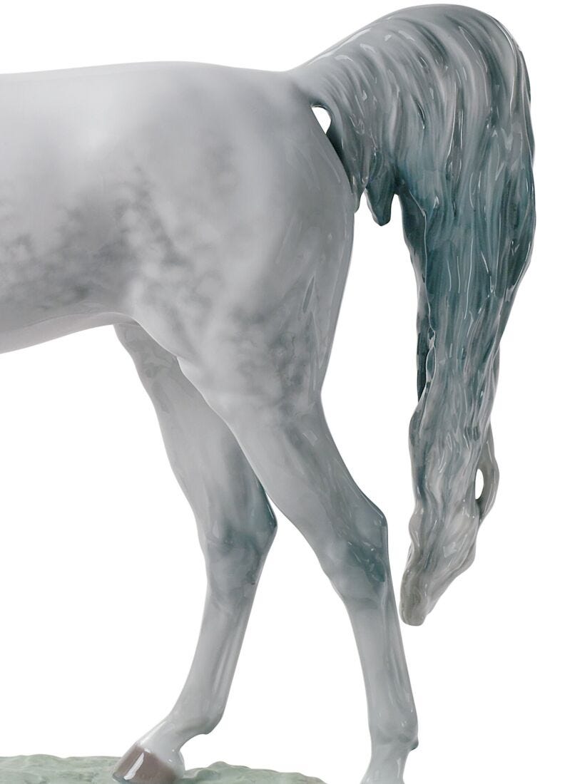 Figurina Cavallo Pura razza araba Edizione limitata in Lladró