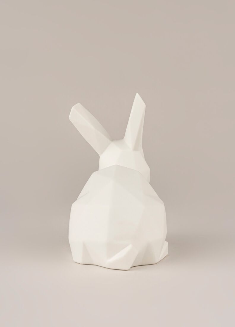 Rabbit Figurine. Matte White in Lladró
