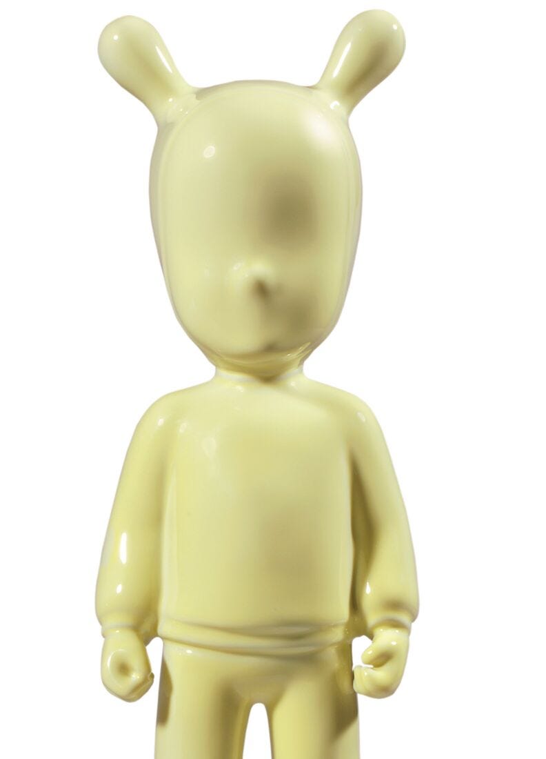 Figurina The Yellow Guest. Modello piccolo. in Lladró