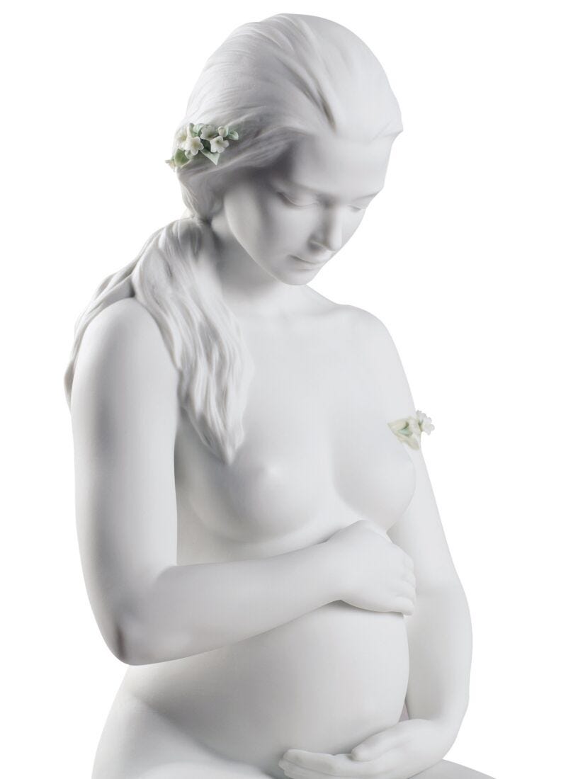 Figurina Madre Una nuova vita in Lladró