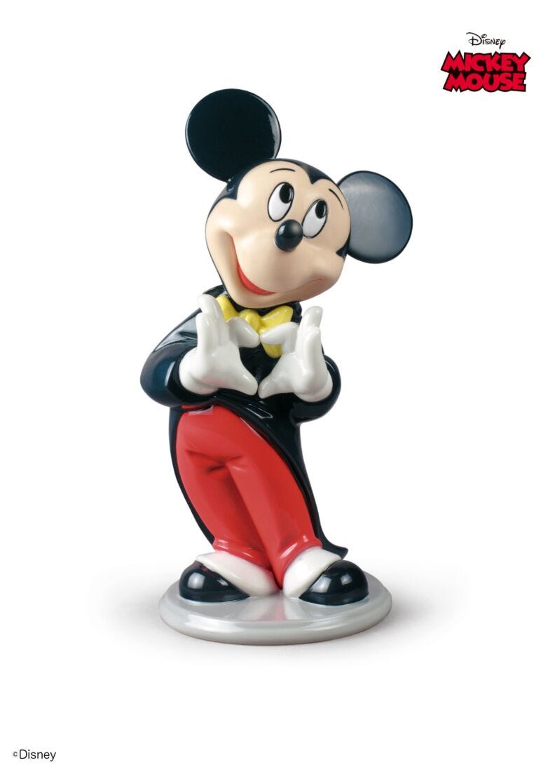 Figurina Mickey Mouse in Lladró