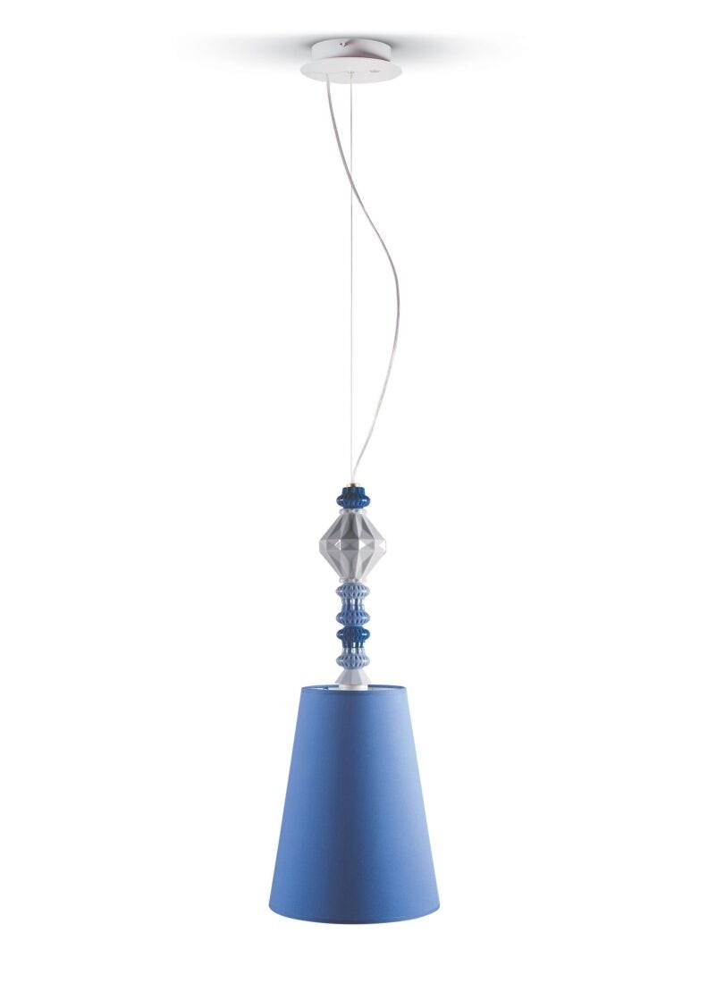 Lámpara de techo I Belle de Nuit. Azul (US) en Lladró