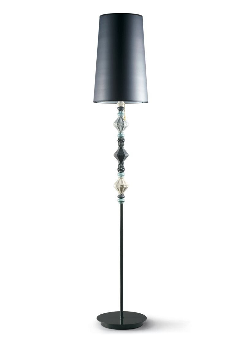 Belle de Nuit Floor Lamp II. Black (US) in Lladró