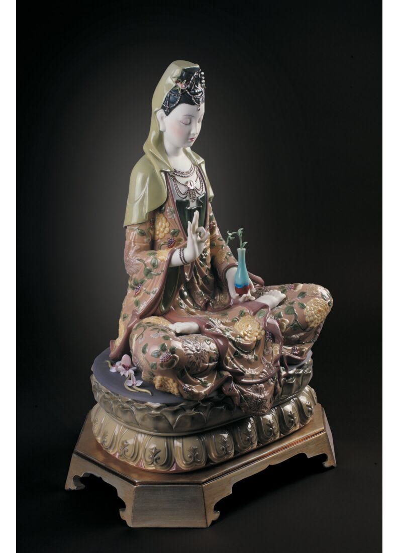 Kwan Yin =Limited Edition= - Lladro-Japan Kwan Yin =Limited Edition= - Lladro-Japan