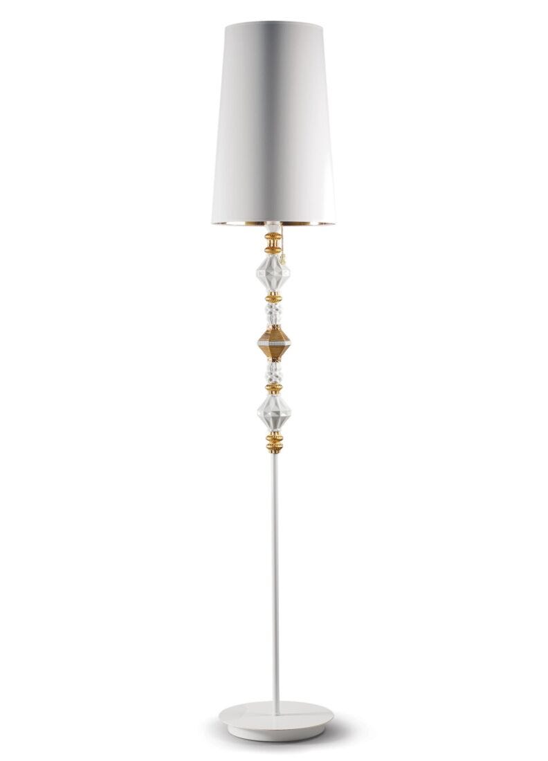 Belle de Nuit Floor Lamp II. Golden Luster (UK) in Lladró