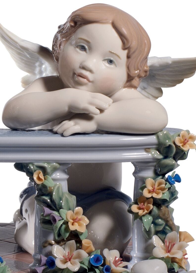 Figurina Angeli Balcone celestiale. Edizione limitata in Lladró