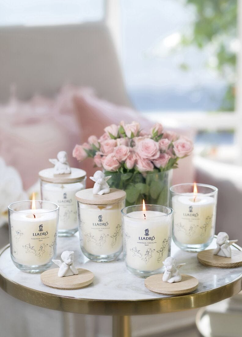Dreaming of You Candle. Tropical Blossoms Scent in Lladró