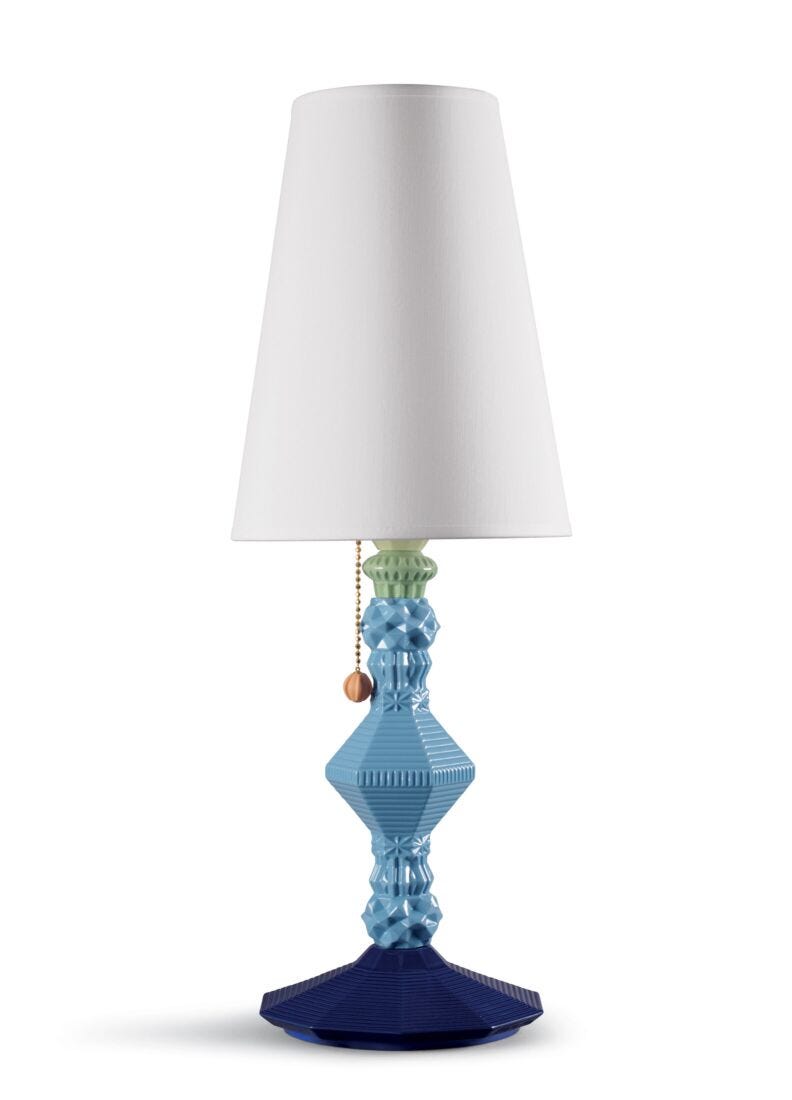 Belle de Nuit Table lamp. Multicolor (CE) in Lladró