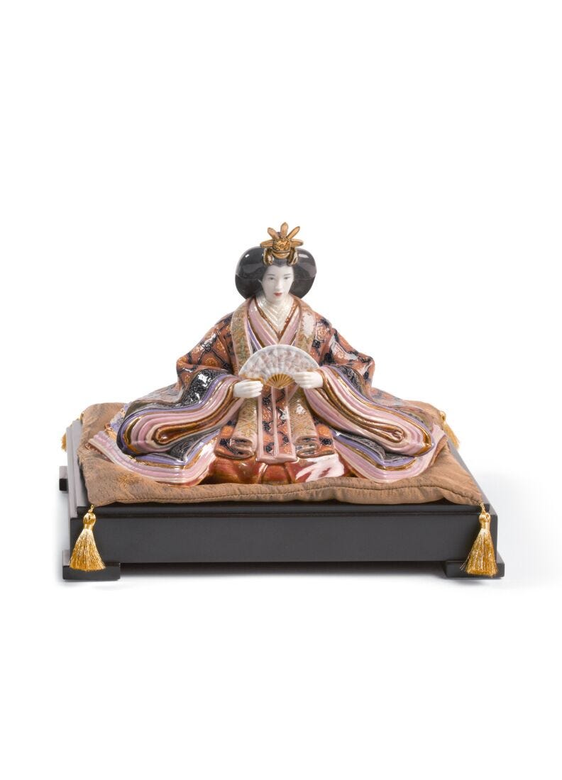 Hina Dolls - Empress Sculpture. Limited Edition in Lladró