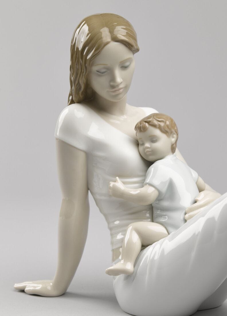 Figurina L'amore di una madre in Lladró
