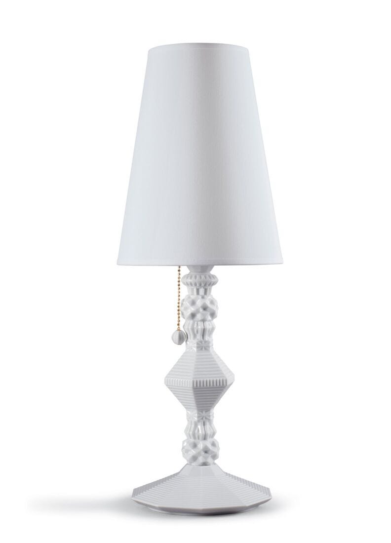 Belle de Nuit Table Lamp. White (JP) in Lladró