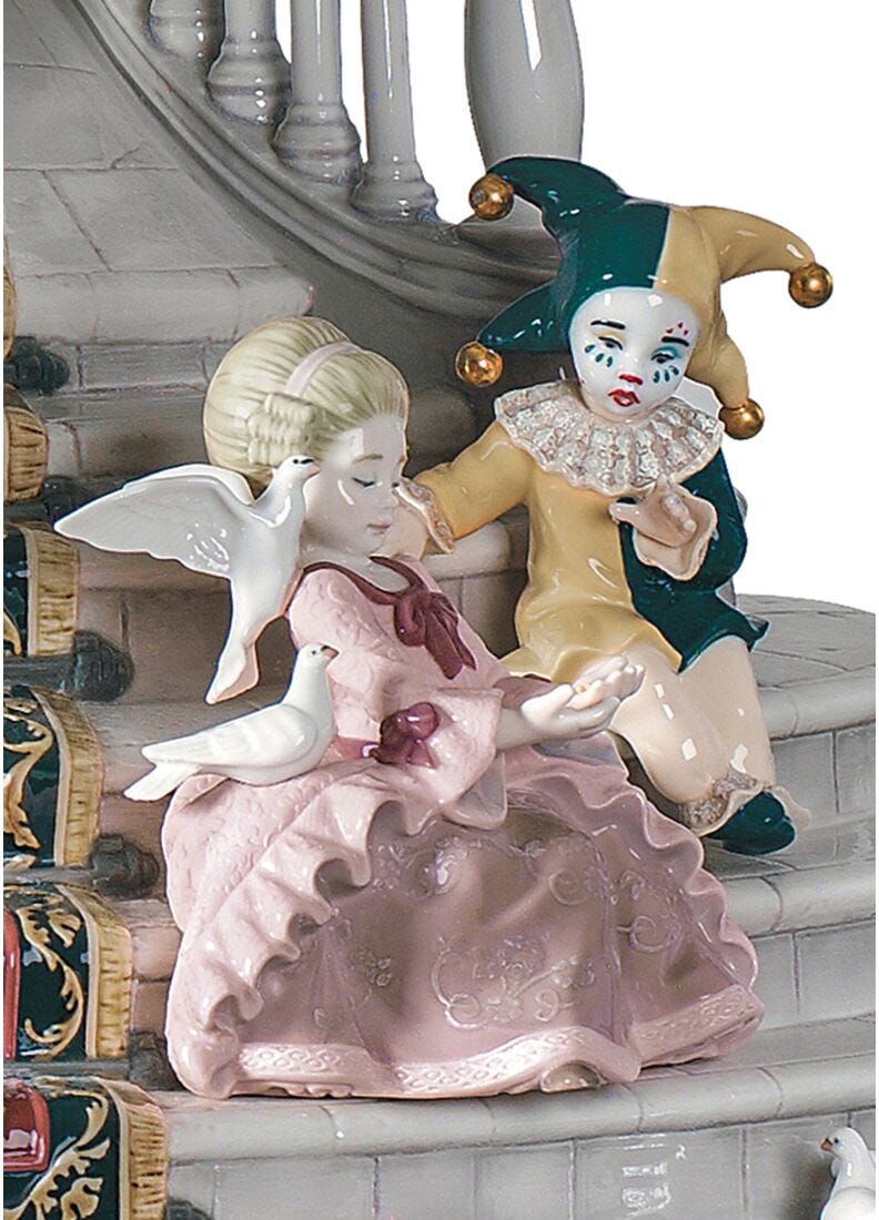 Carnival in Venice Sculpture. Limited Edition in Lladró