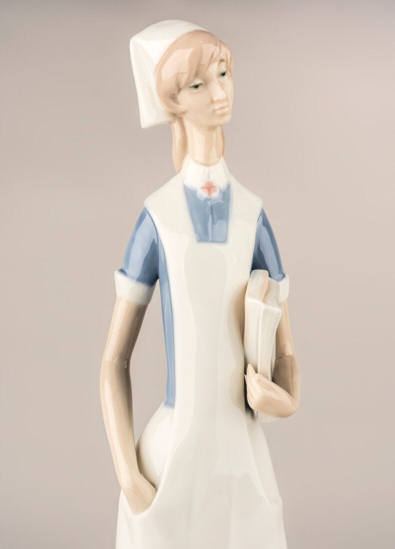 Nurse Figurine in Lladró