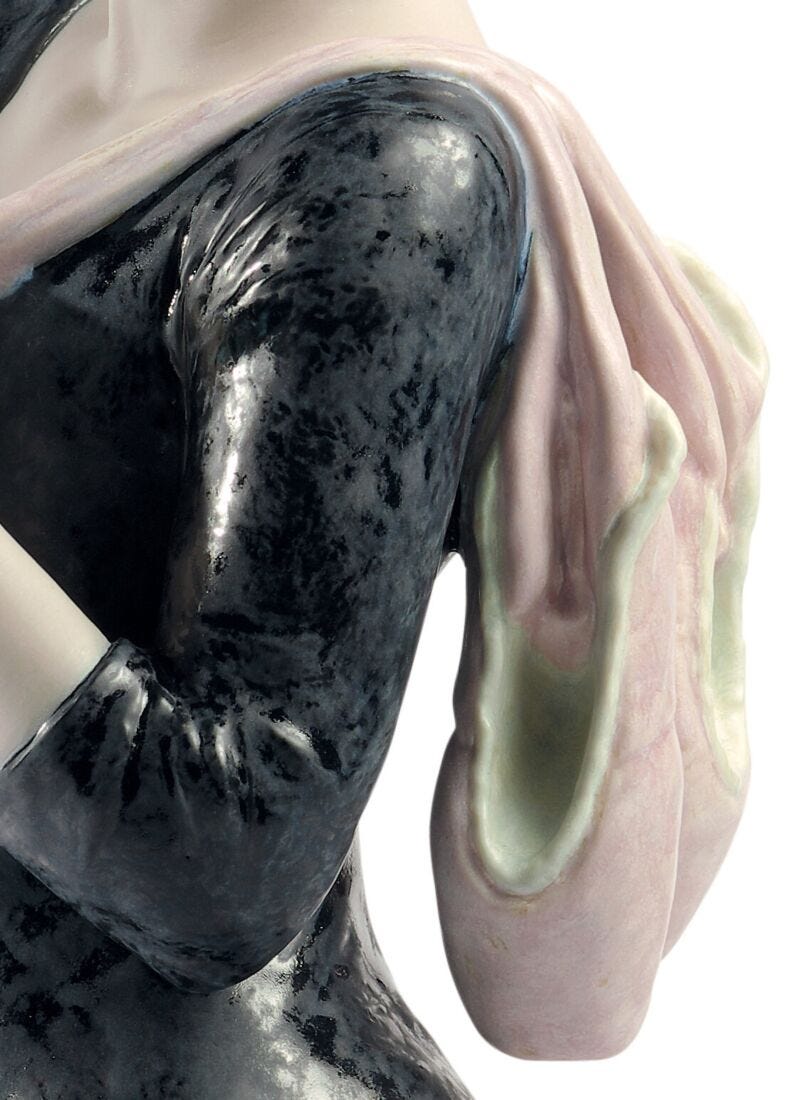 My Dance Class Ballet Figurine. Black in Lladró