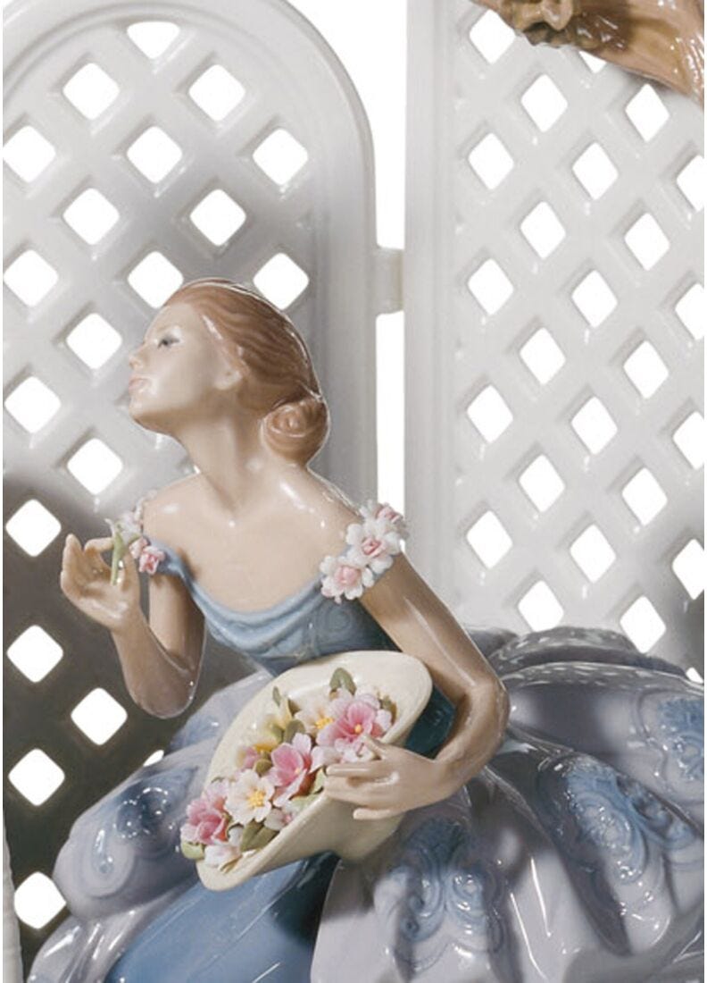Figura mujeres Jardin romántico. Serie limitada en Lladró