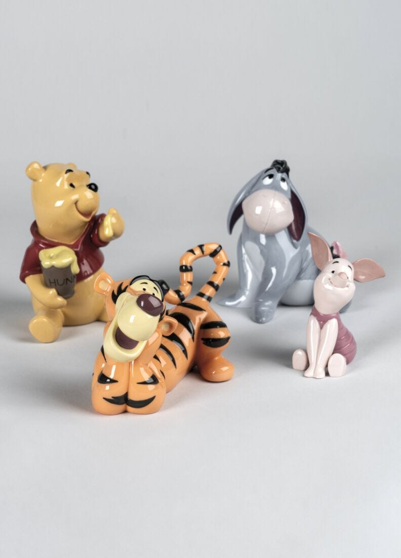 Disney Winnie The Pooh 7 Figure Play Set