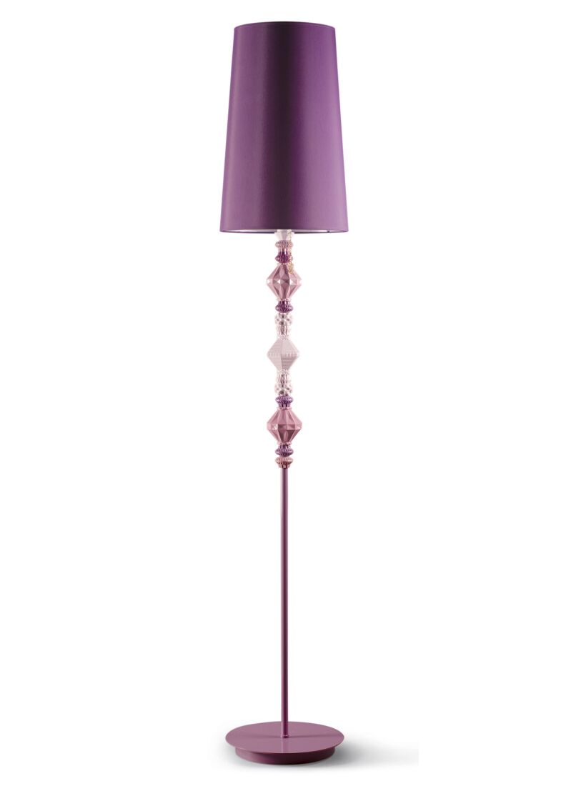 Belle de Nuit Floor Lamp II. Pink (CE) in Lladró