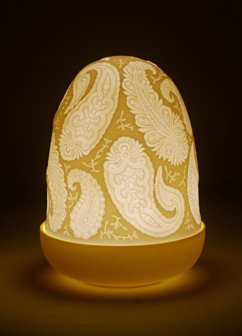 Paisley Dome Table Lamp in Lladró