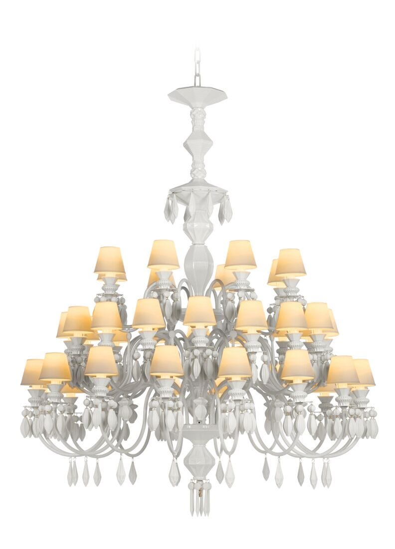 Chandelier Belle de Nuit 40 luces. Blanco (CE/UK), 2 de 5