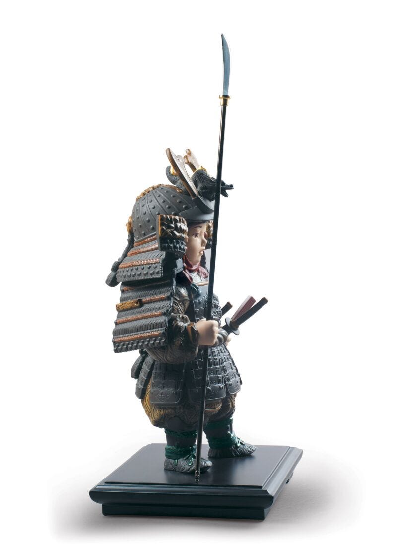 Figurina Bambino Samurai in Lladró