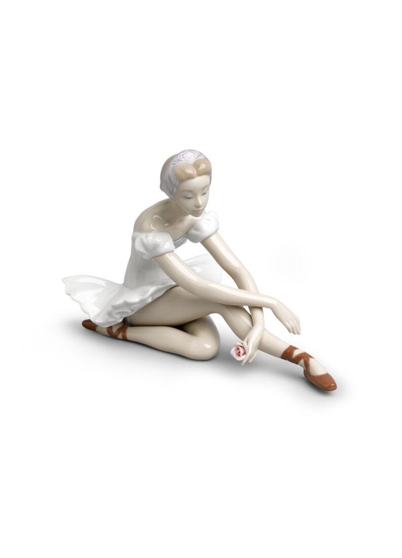 Figura mujer Ballet de la rosa en Lladró