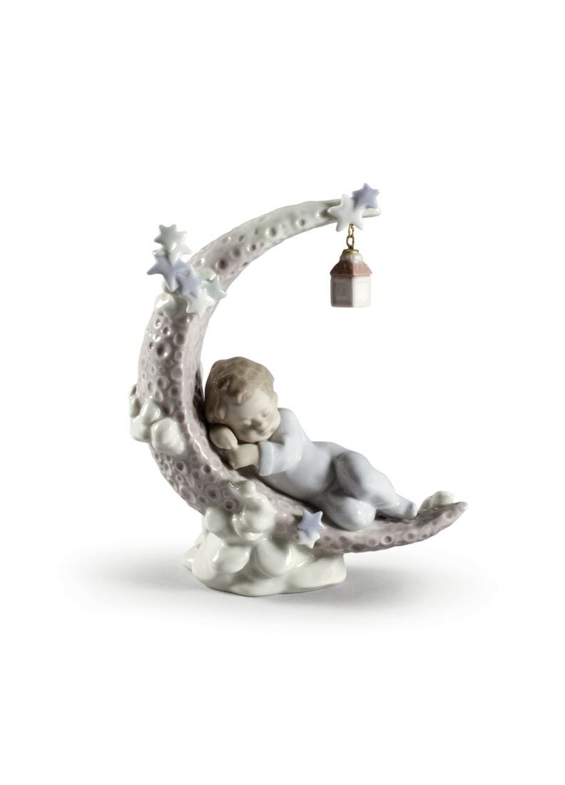 Heavenly Slumber Boy Figurine in Lladró