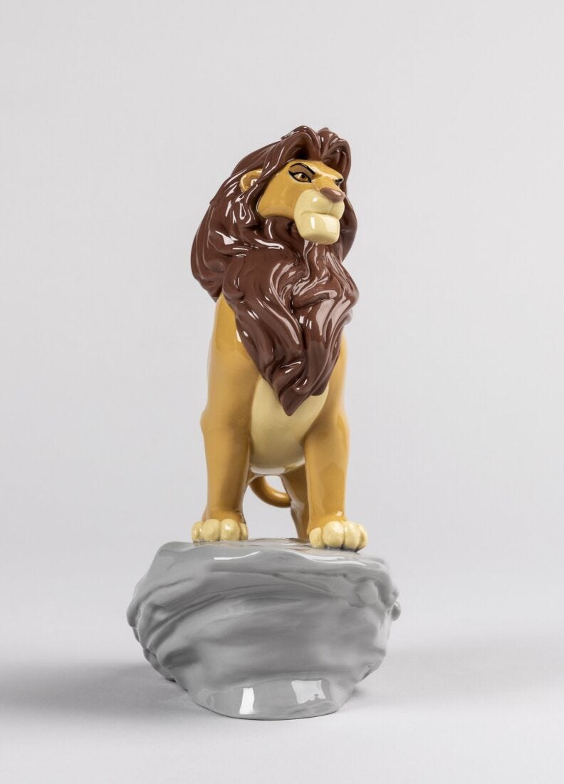 Simba Figurine in Lladró