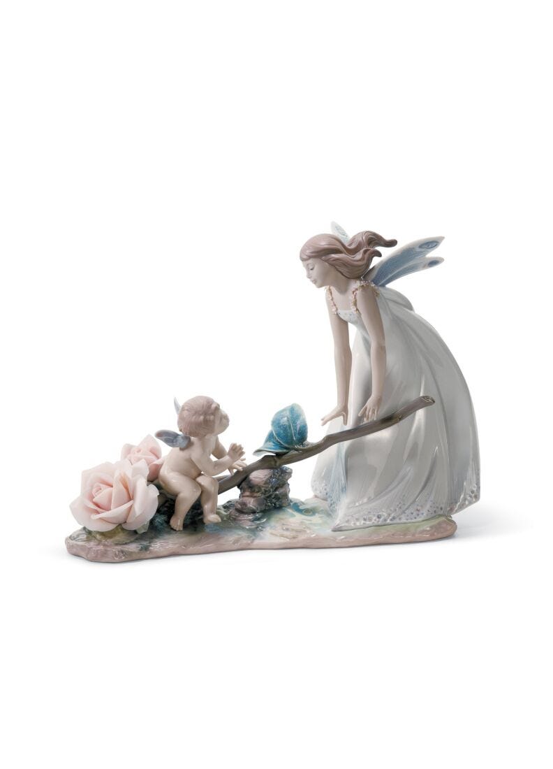 Summer Rhythm Fairy Figurine. Limited Edition in Lladró