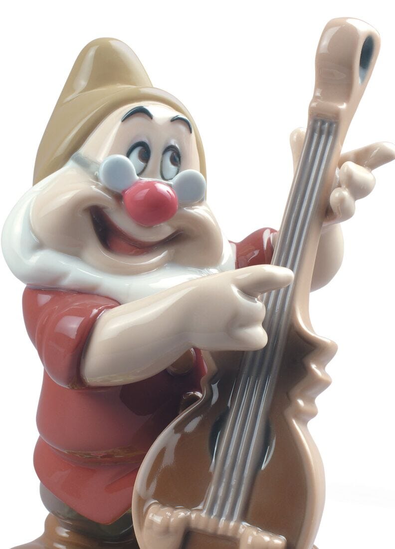 Doc Snow White Dwarf Figurine in Lladró