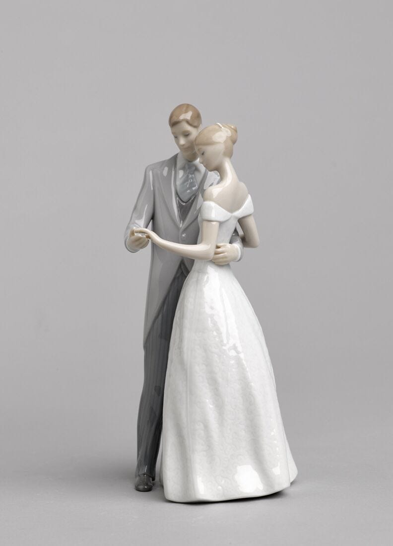 Together Forever Couple Figurine in Lladró