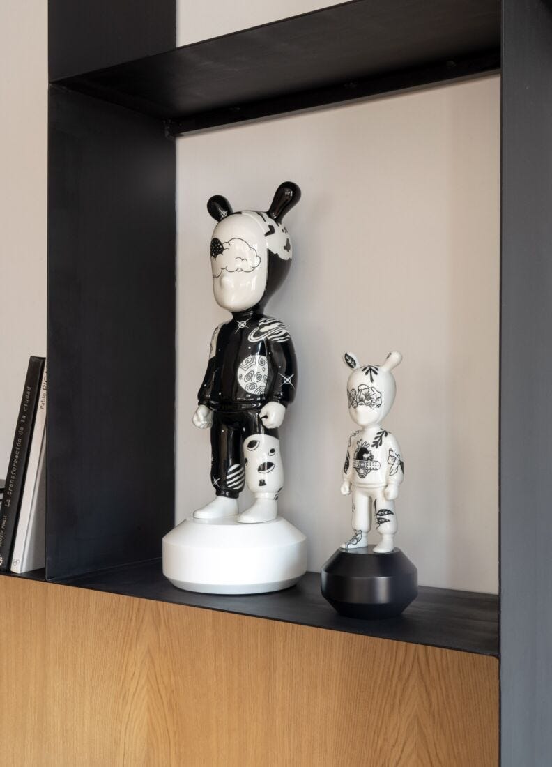 Escultura The Guest by Henn Kim. Modelo grande. Serie limitada en Lladró