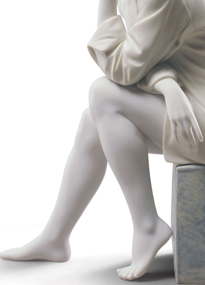 In My Thoughts Woman Figurine, 5 of 5