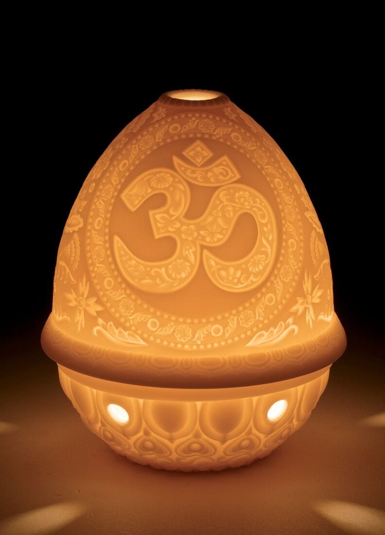 Litofania Aum in Lladró