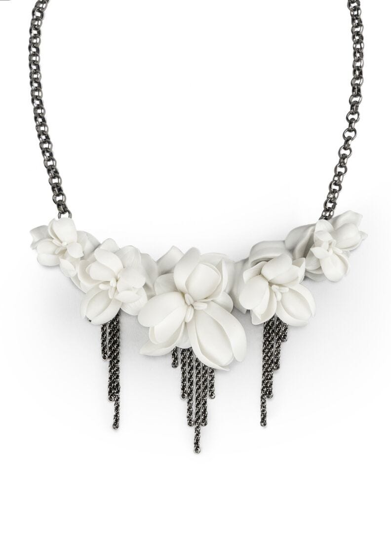 Orchid Necklace - Lladro-USA