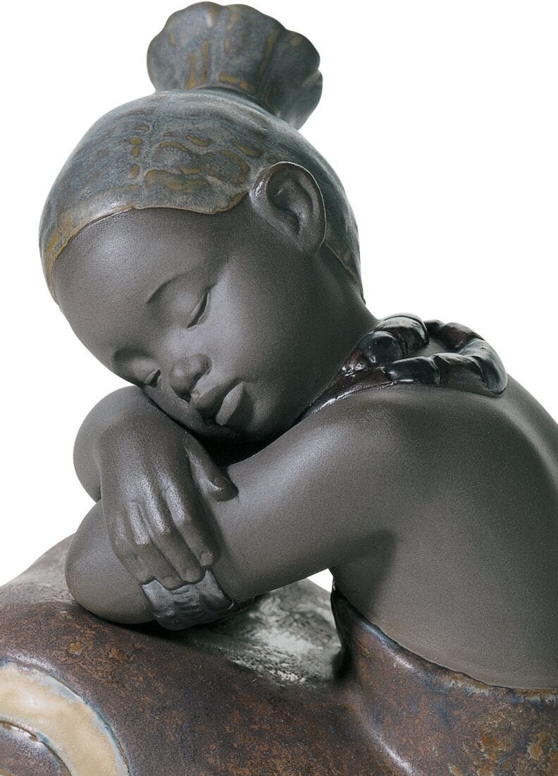 Figurina Bimba africana in Lladró