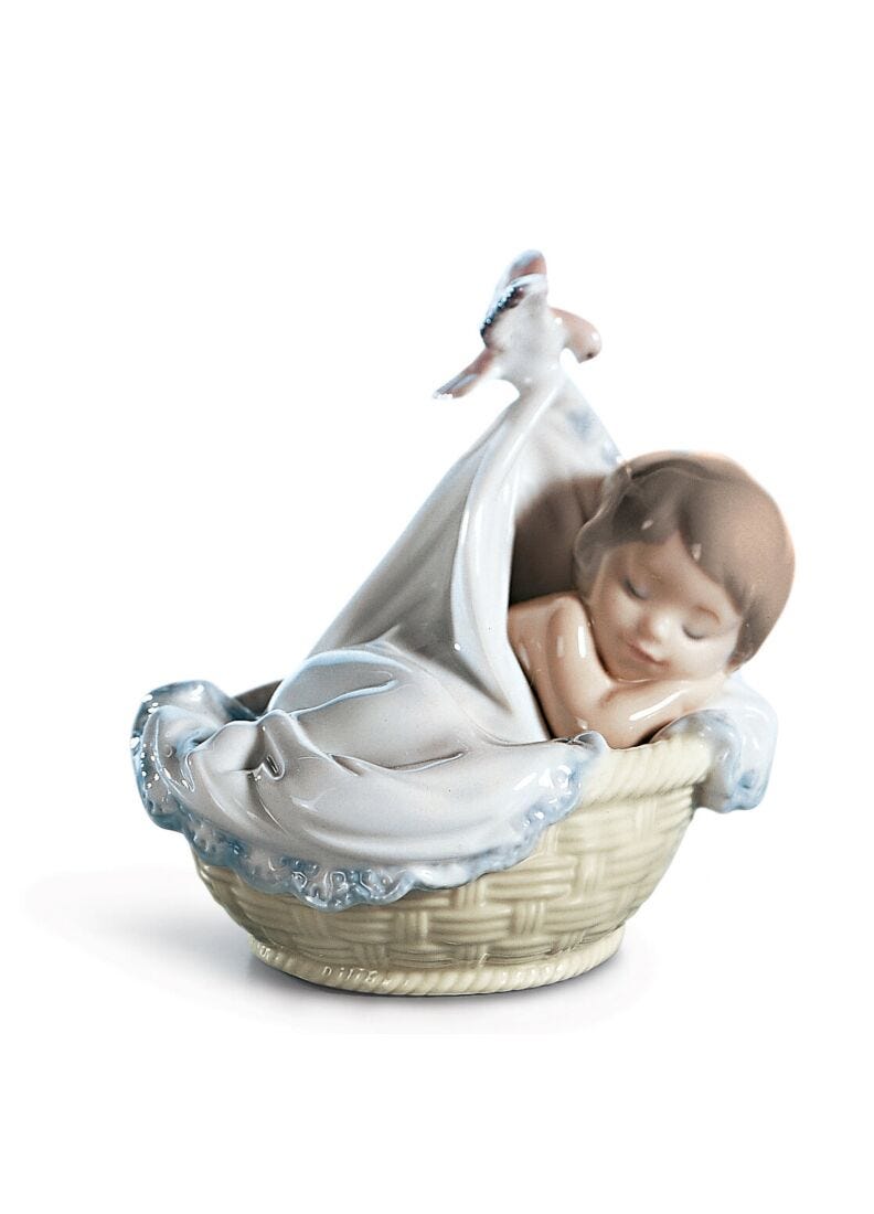 Tender Dreams Boy Figurine - Lladro-USA