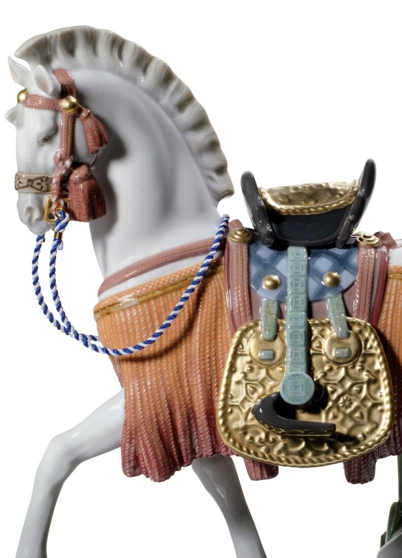 Escultura El caballo de la Esperanza. Serie limitada en Lladró