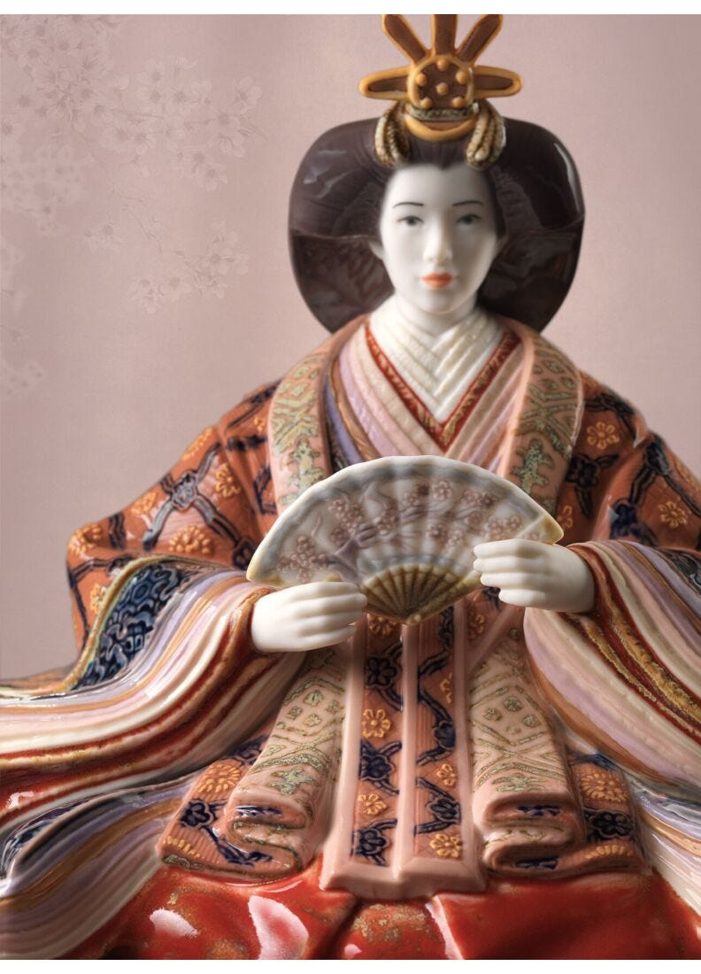 Hina Dolls - Empress Sculpture. Limited Edition in Lladró