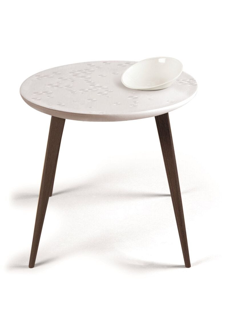Frost Moment Table. With bowl. Wenge, 1 of 2