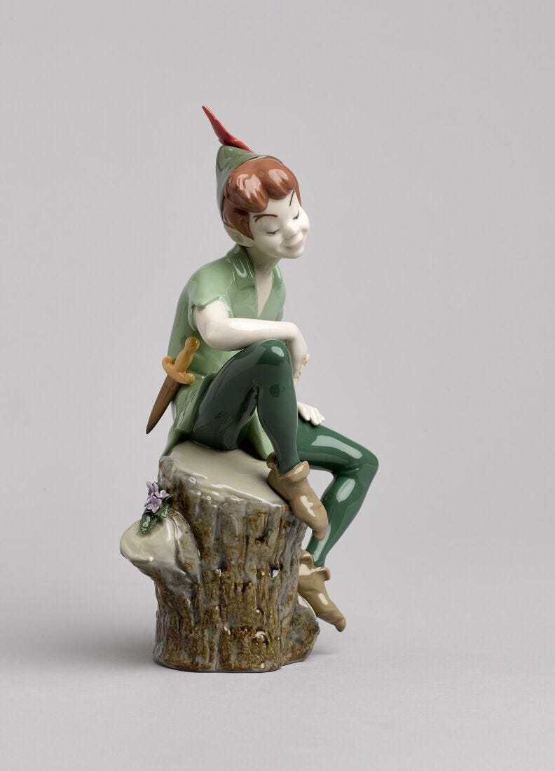 Figura Peter Pan en Lladró