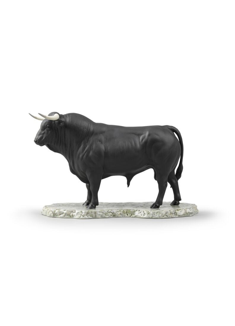 Spanish Bull Figurine in Lladró