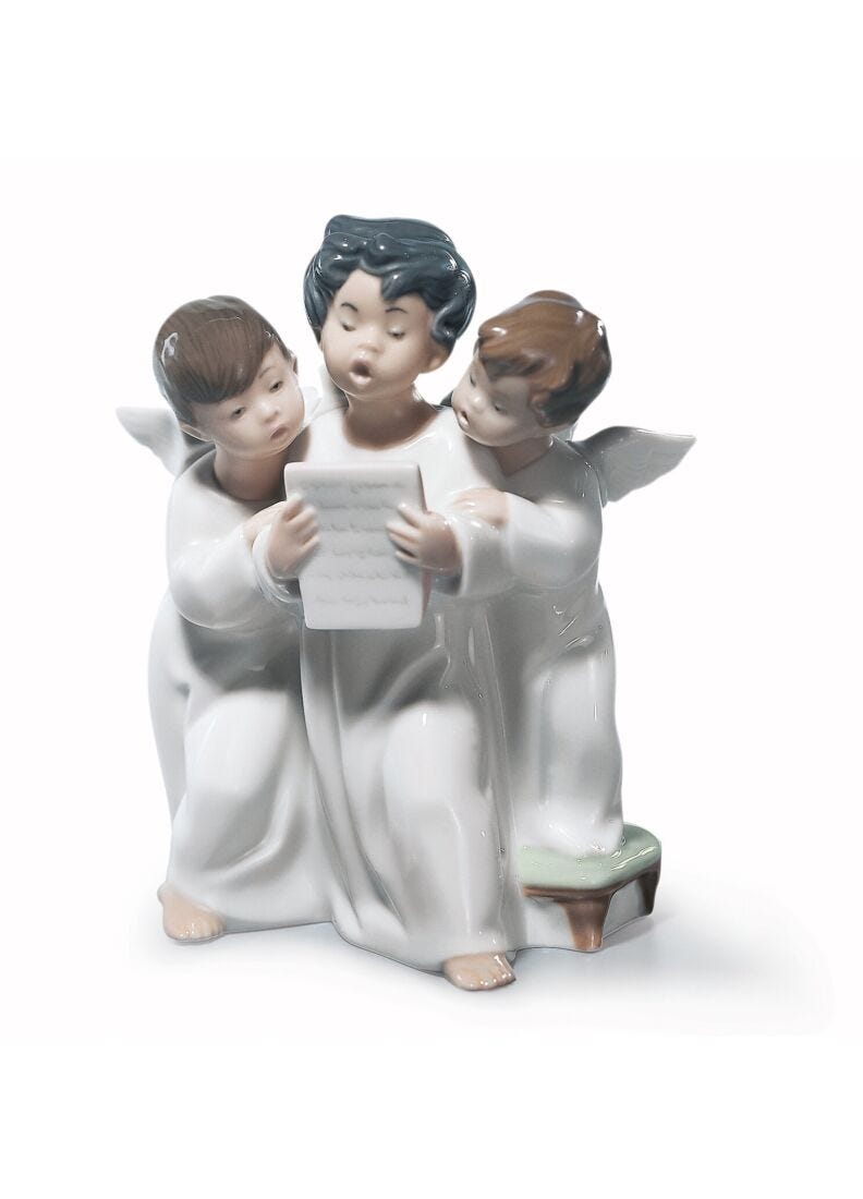 Figurina Coro di angeli in Lladró
